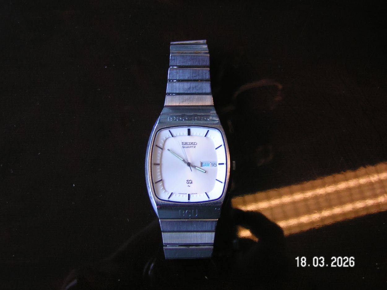 artikelnr. 16020110 SEIKO Vitage Polshorloge Quartz SQ  Jaren 80 nr 4336-5040 in zeer goede staat prijs €95,- euro
