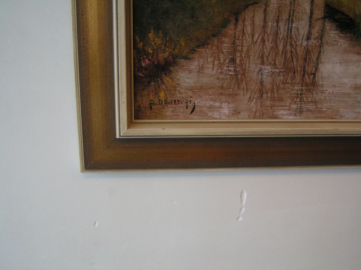 artikelnr. 1602038 Schilderij op Doek en Olieverf met zeer Mooie Lijst in zeer Goede Staat. prijs €295,- euro
Afm B 62 H 70 cm
