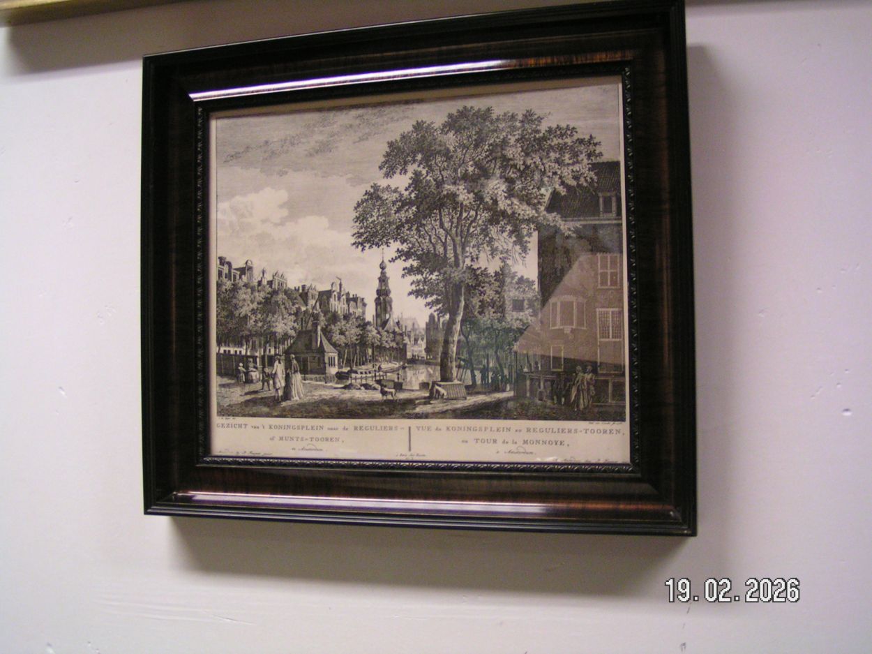 artikelnr. 1602081 Oude Gravure van Koningsplein Amsterdam. prijs €69.50,- euro
Gravure is in Uitmuntende Staat
Afm B 44 H 39 cm
